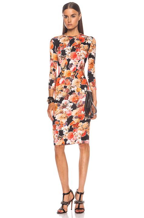 givenchy digital print floral dress|givenchy dresses.